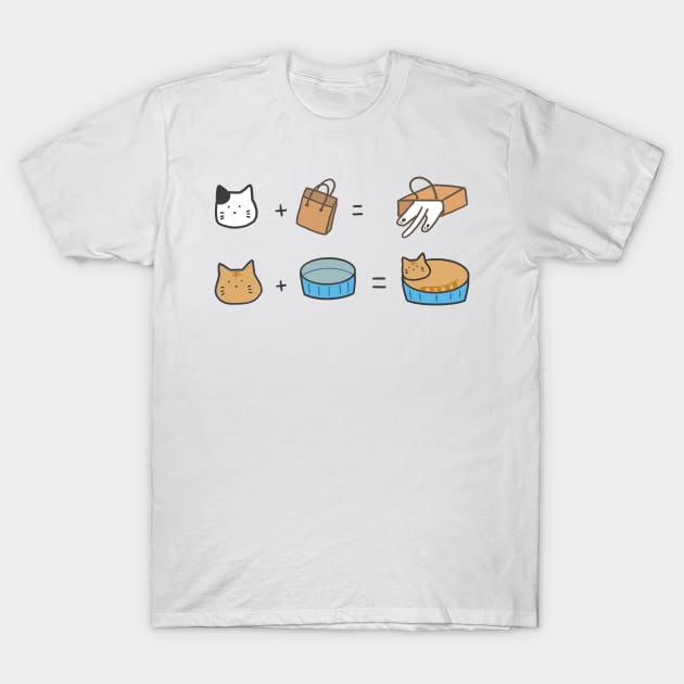 Cat Cat T-Shirt by Marinaaa010